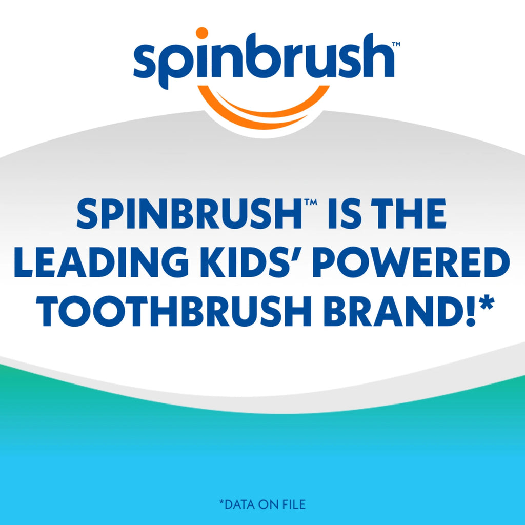 Spinbrush Clear & Clean Powered Toothbrush, Soft