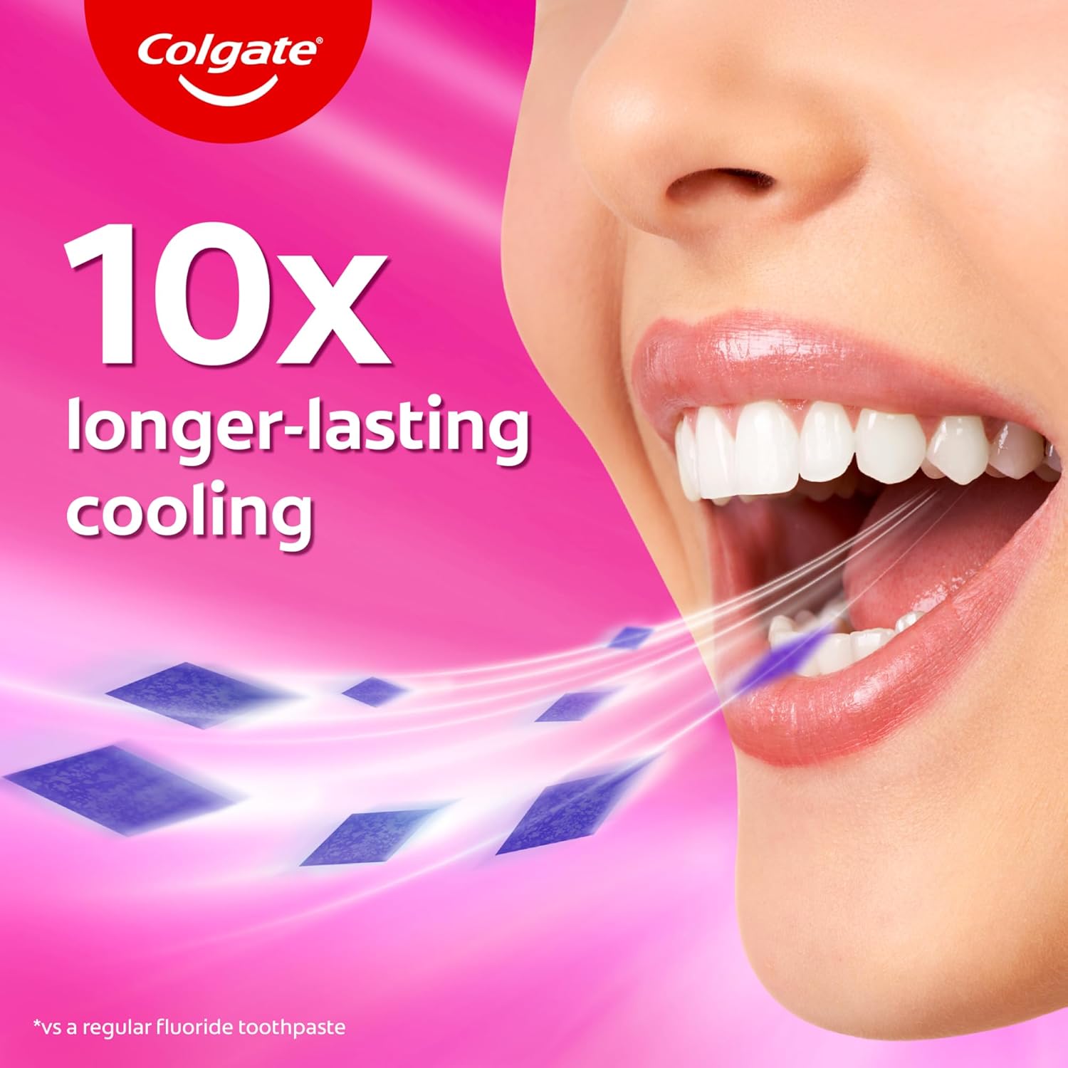 Colgate Max Fresh Toothpaste with Breath Strips, Watermelon Blast, 4.8 Oz (136 g)