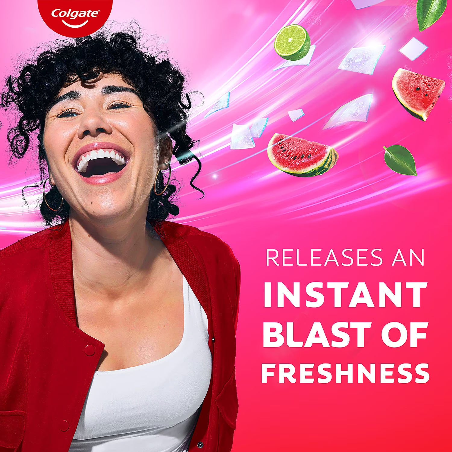 Colgate Max Fresh Toothpaste with Breath Strips, 4.8 Oz (136 g) 4 PACK