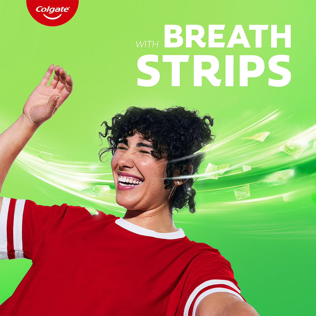 Colgate Max Fresh Toothpaste with Breath Strips, 4.8 Oz (136 g) 4 PACK