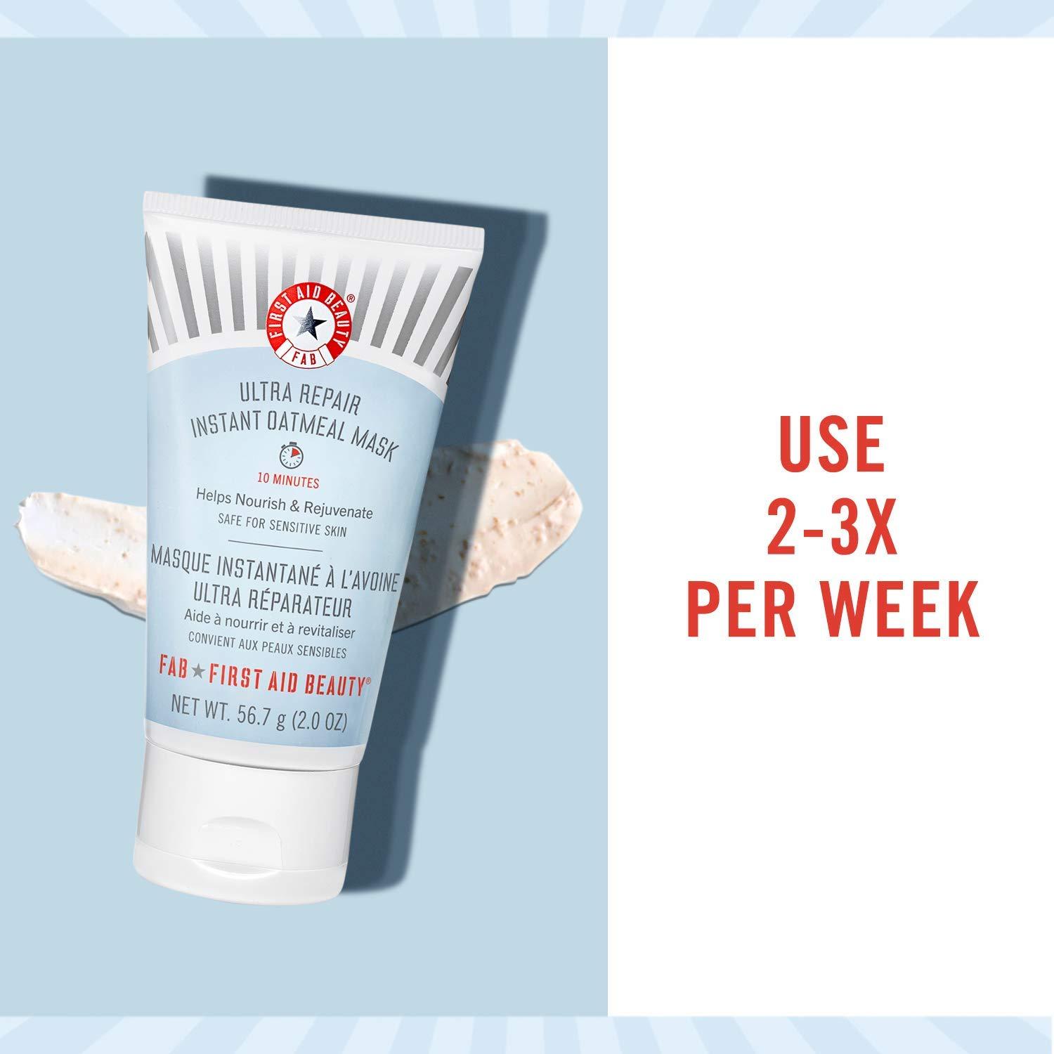 First Aid Beauty Ultra Repair Instant Oatmeal Mask, 56.7 g (2.0 oz)
