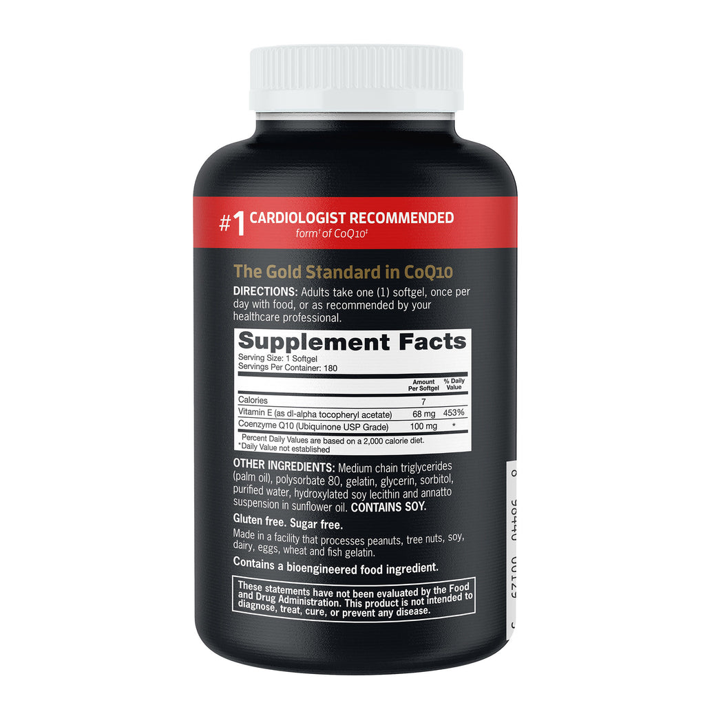 Qunol Ultra CoQ10 100 mg, 180 Softgels