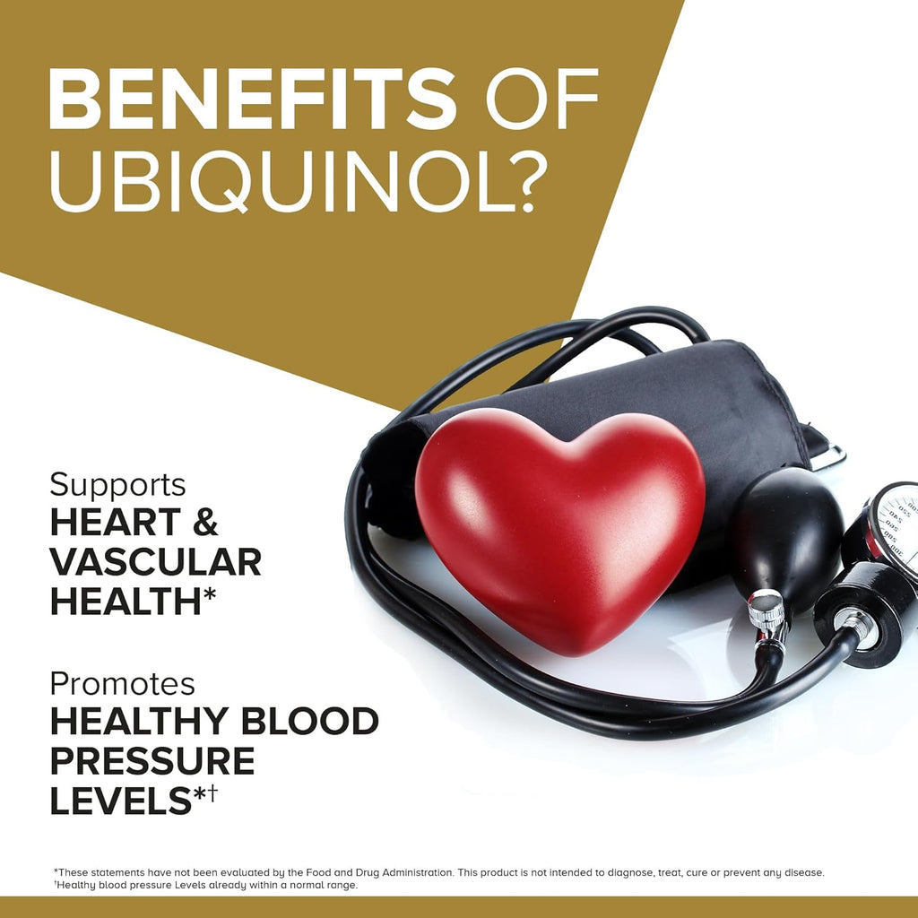 Qunol Ubiquinol 100 mg, 60 Softgels