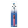 Oral-B Clic Manual Toothbrush, Coral, 1 Toothbrush
