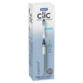 Oral-B Clic Manual Toothbrush, Ultimate Clean, Aqua Sapphire, 1 Handle + 1 Magnetic Brush Holder
